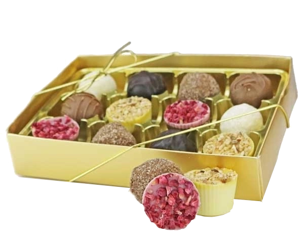 12 Chocolate Truffle Box