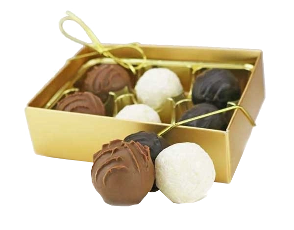 6 Chocolate Truffle Box